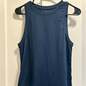 Athleta Heathered Blue Tee